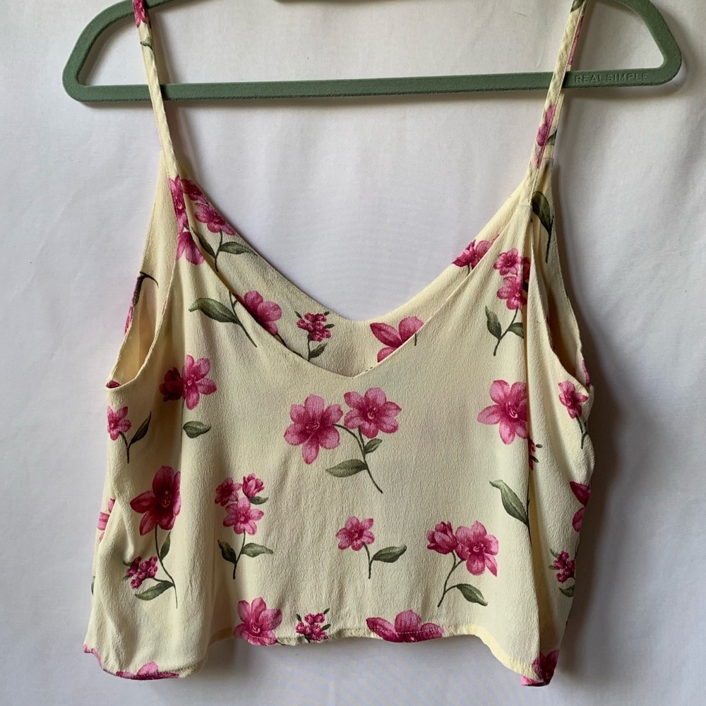 Forever 21 flowery tank